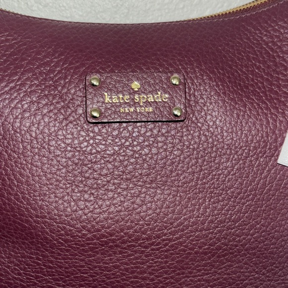 *GIVEAWAY* Kate Spade lexie Bay Street in Mulledwine NWT - Picture 4 of 8
